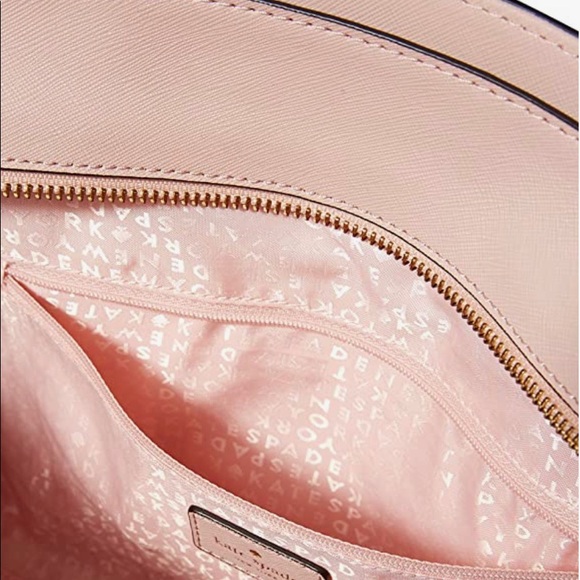 Kate Spade Hadlee Jeweled warm vellum satchel crossbody NEW Laurel Way Purse Bag - Picture 3 of 4